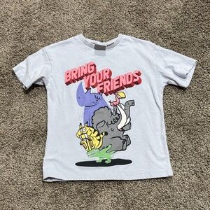 ZARA Boys Short Sleeve Shirt Size 3/4